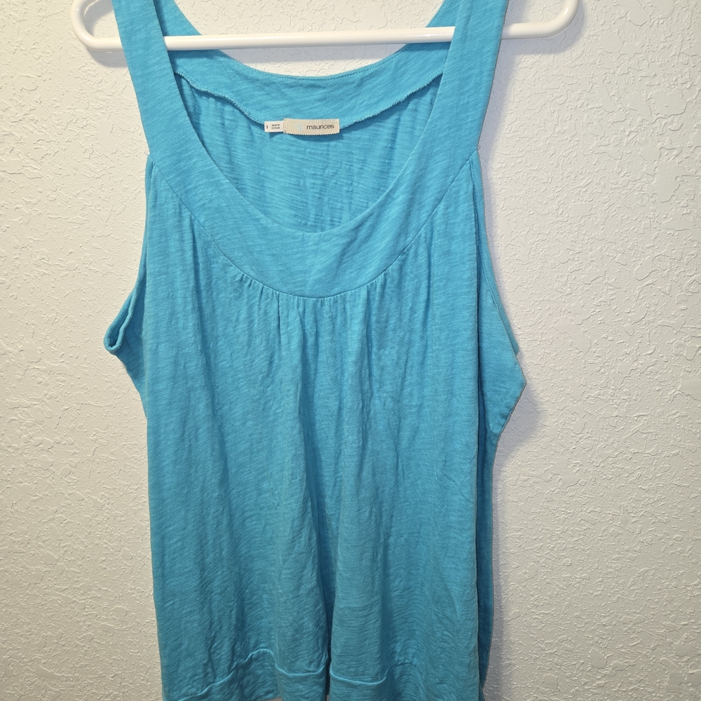 Maurices Aqua Tank Top